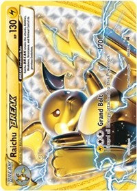 Raichu BREAK (XY - BREAKthrough) Light Play Holofoil