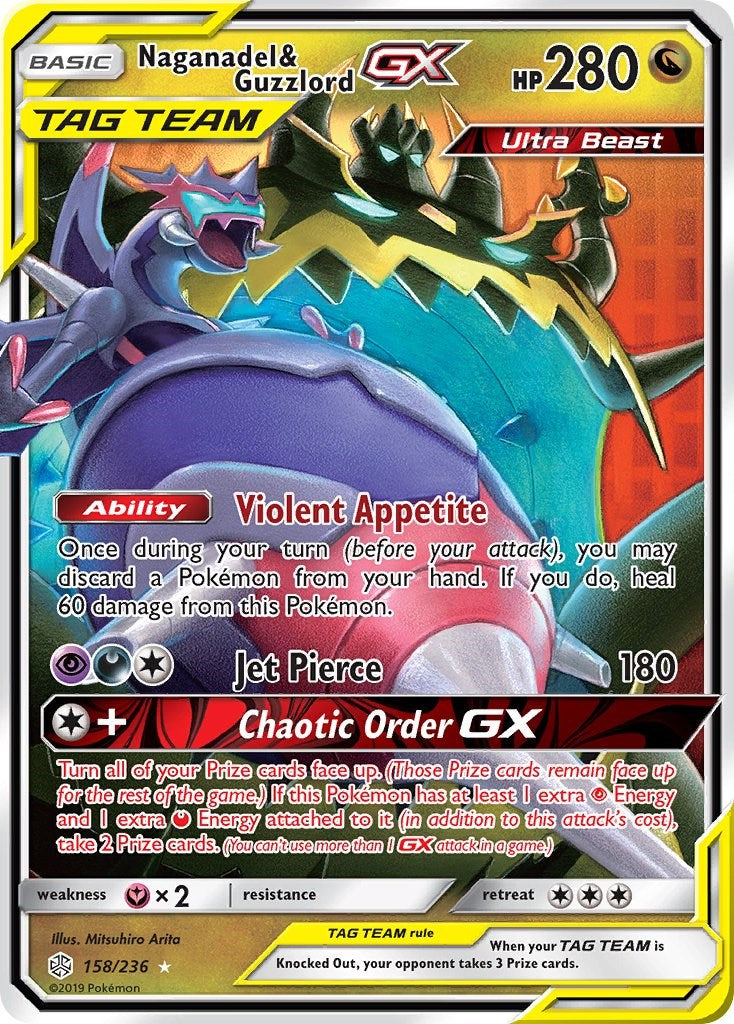 Naganadel & Guzzlord GX [SM12 - 158]