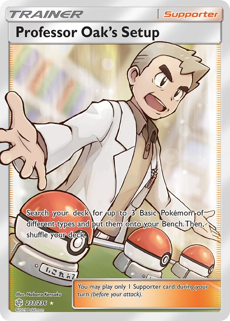 Professor Oak's Setup (Full Art) [SM12 - 233/236]