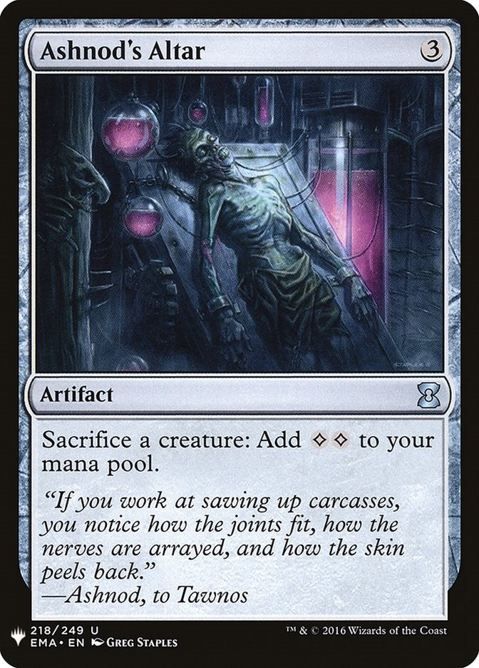 Ashnod's Altar [LIST - 218]
