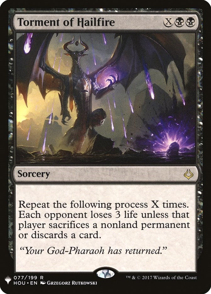 Torment of Hailfire [LIST - 77]