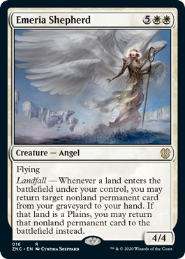 Emeria Shepherd (Commander 2020 Zendikar Rising) Light Play