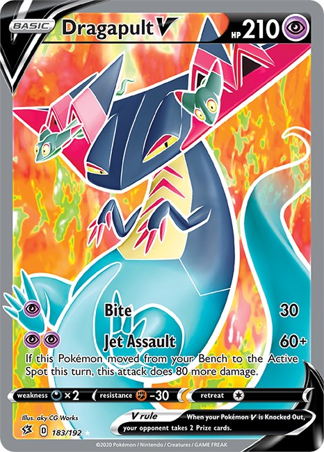 Dragapult V (Full Art) [SWSH02 - 183/192]