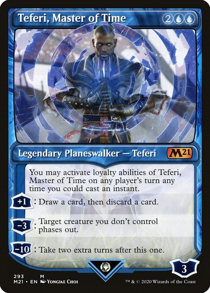 Teferi, Master of Time (Showcase) (293) [M21 - 293]