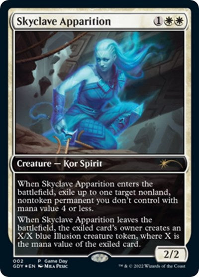 Skyclave Apparition (Promos: Game Day and Store Championship) Light Play Foil