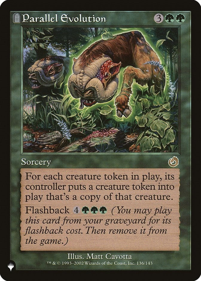 Parallel Evolution [LIST - 136/143]