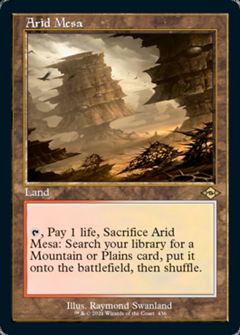 Arid Mesa (Retro Frame) (Modern Horizons 2) Light Play Foil