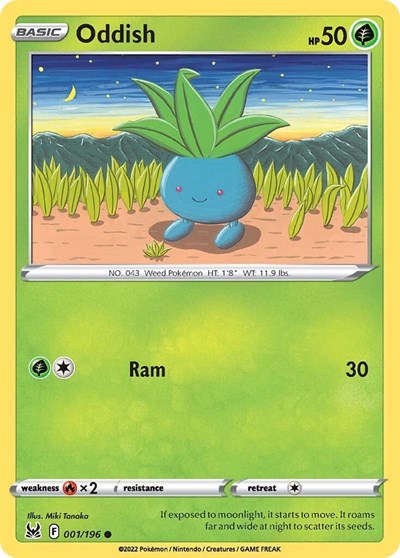 Oddish (SWSH11: Lost Origin) Light Play