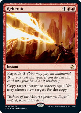 Reiterate [TSR - 182]