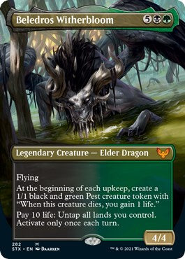 Beledros Witherbloom (Borderless) [STX - 282]