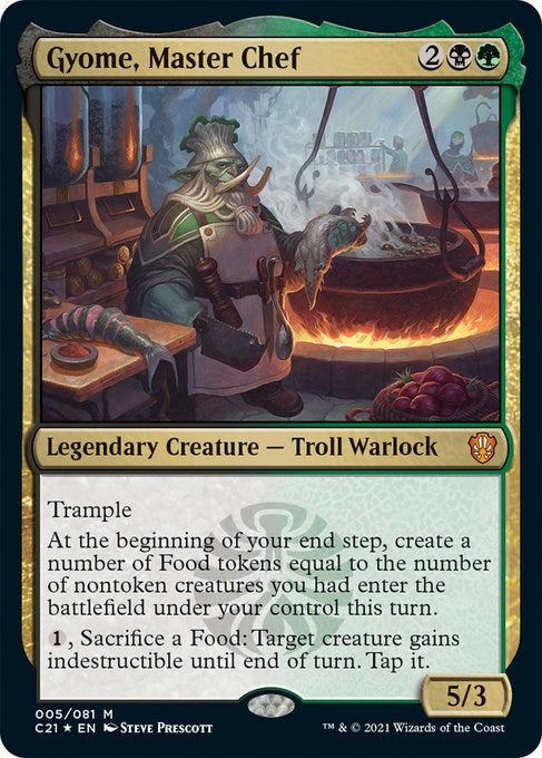 Gyome, Master Chef [C21 - 5]