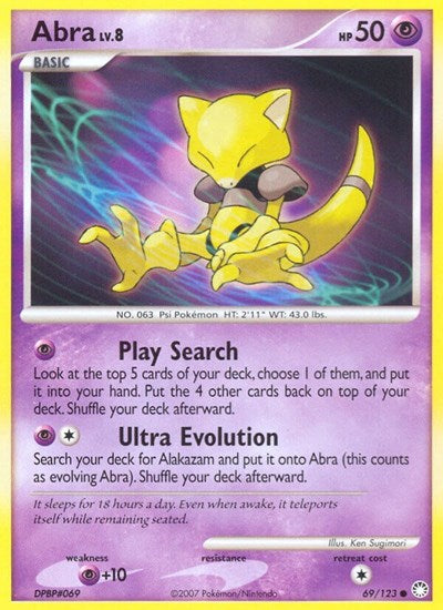 Abra (Mysterious Treasures) Light Play