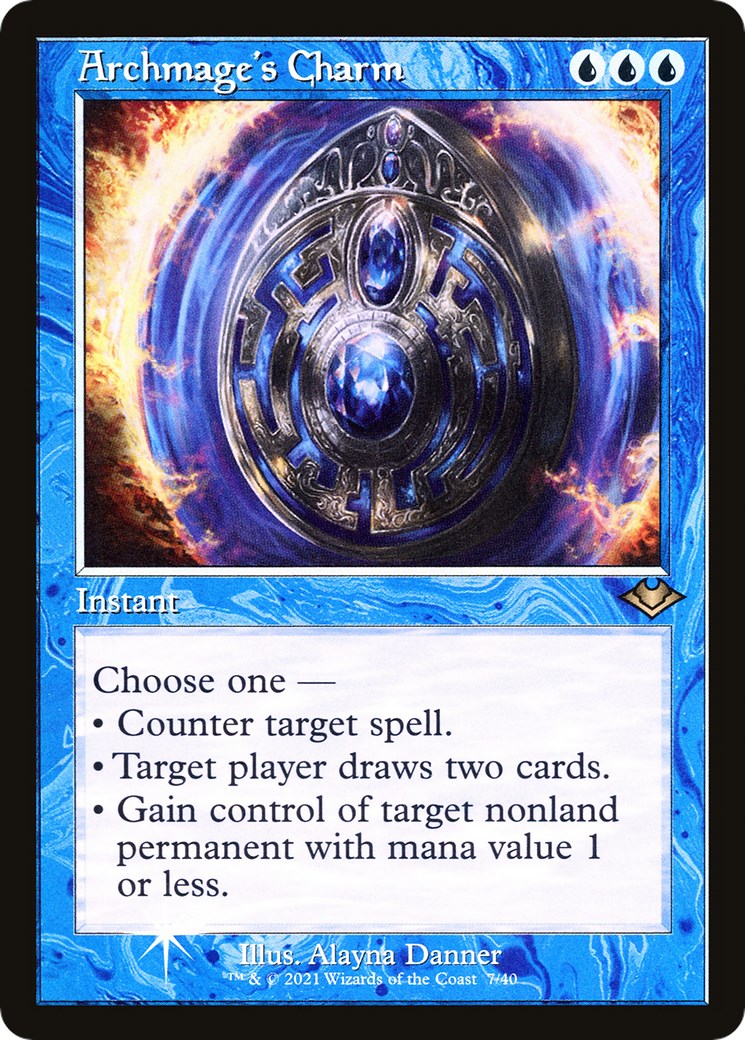 Archmage's Charm (Retro Frame) [MH1 - 7]