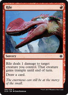 Rile (Ixalan) Light Play Foil