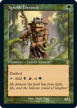 Ignoble Hierarch (Retro Frame) (Foil Etched) [MH2 - 414]