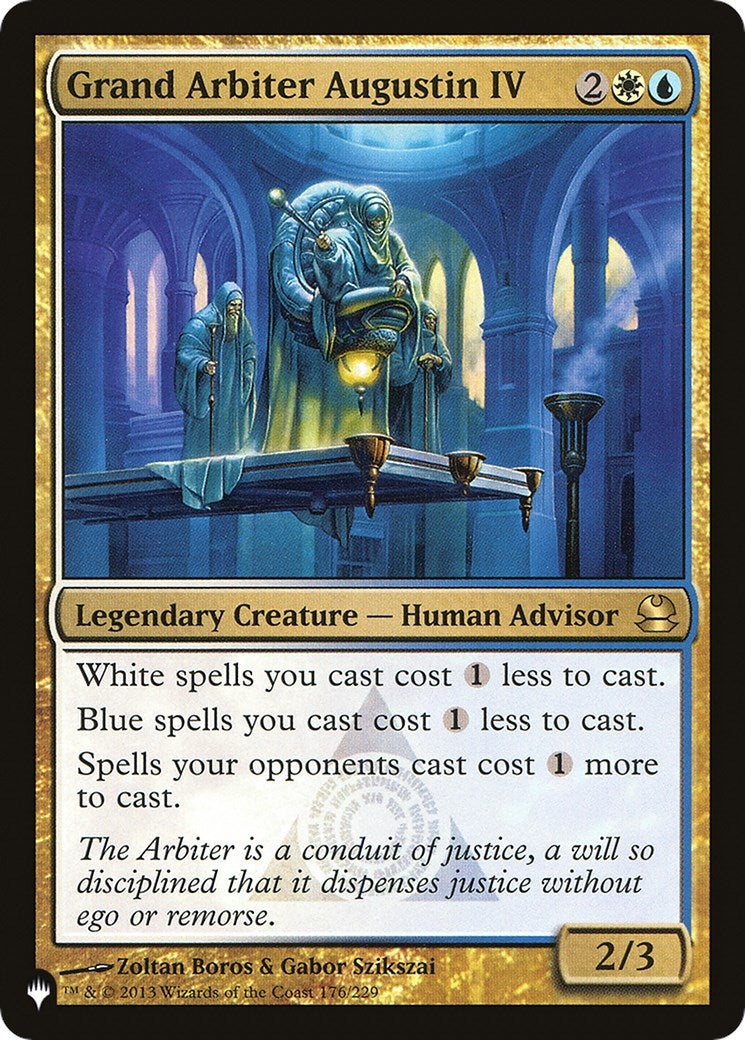 Grand Arbiter Augustin IV [LIST - 176]