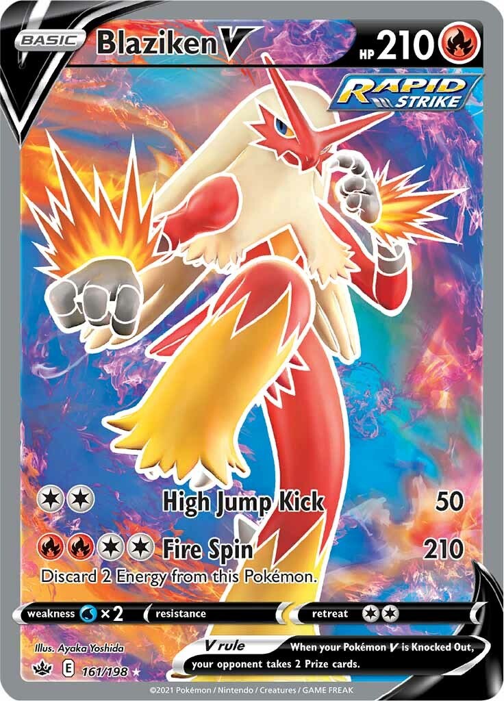 Blaziken V (Full Art) [SWSH06 - 161]
