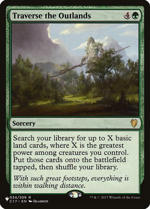 Traverse the Outlands [LIST - 034]