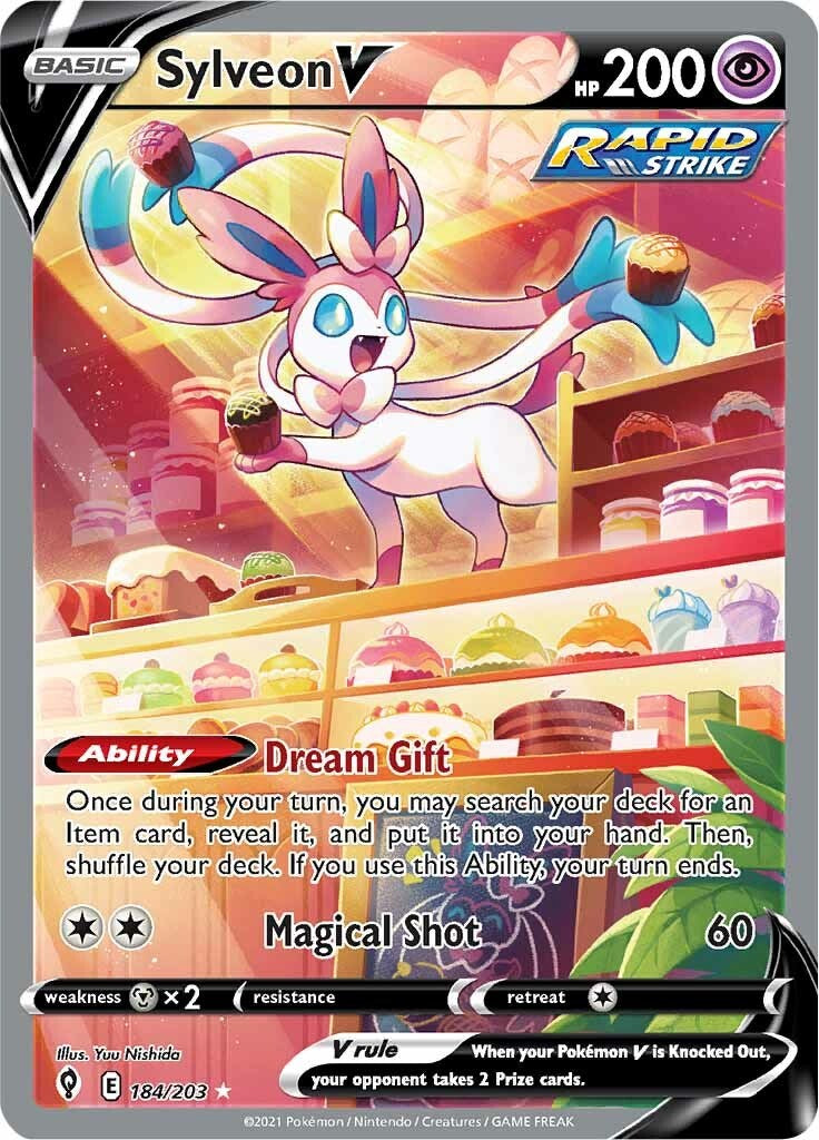 Sylveon V (Alternate Full Art) [SWSH07 - 184/203]