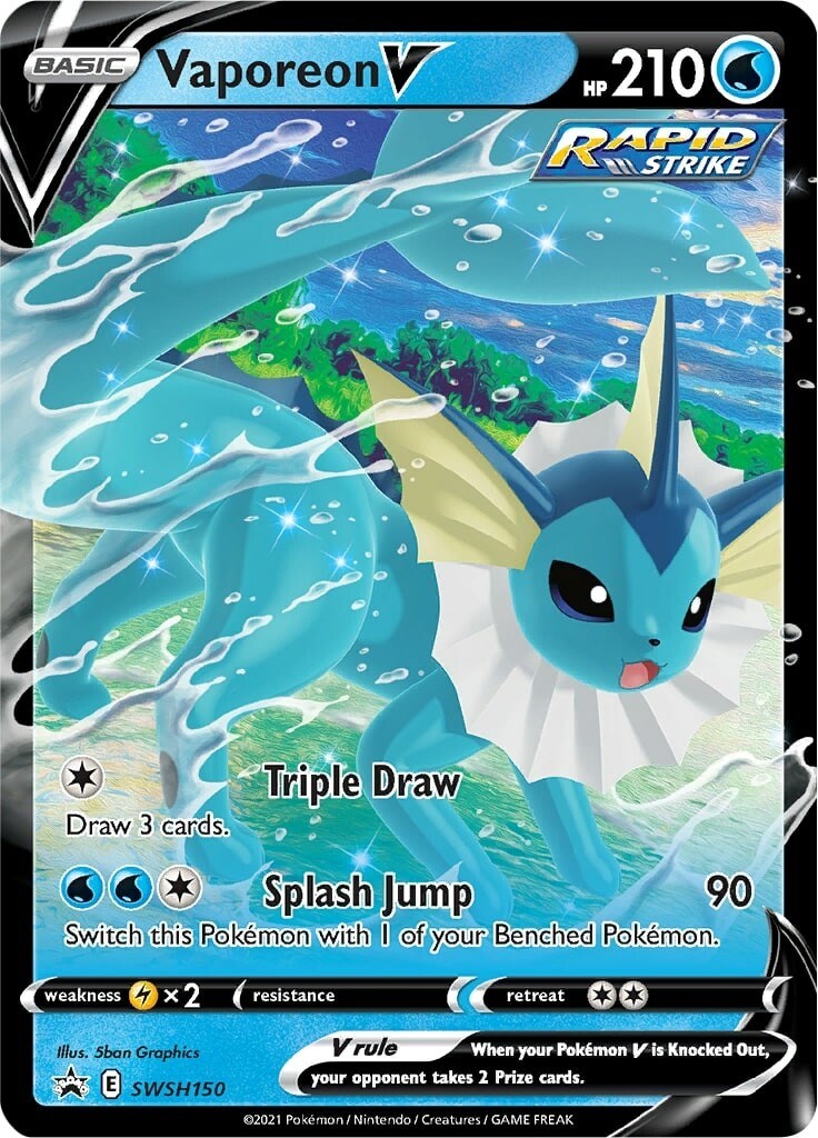Vaporeon V - SWSH150 [SWSD - 150]