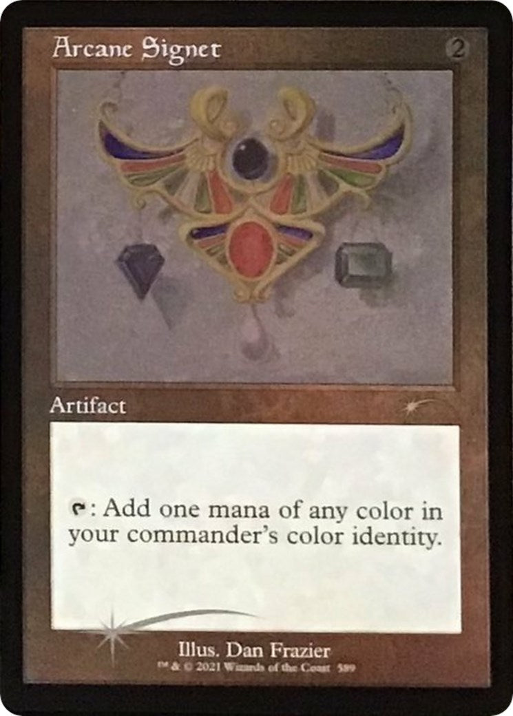 Arcane Signet (589) (Foil Etched)