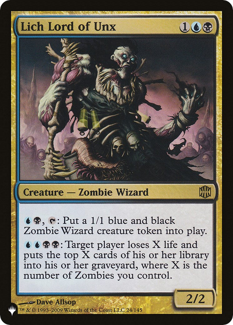 Lich Lord of Unx [LIST - 24/145]
