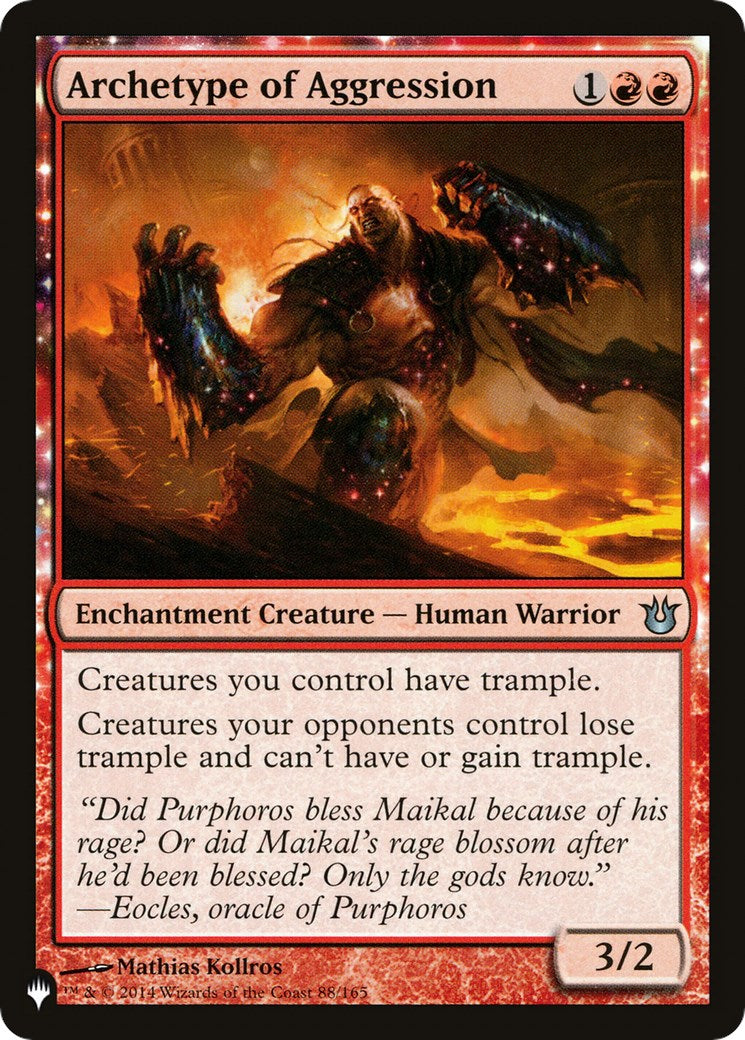 Archetype of Aggression [LIST - 88]