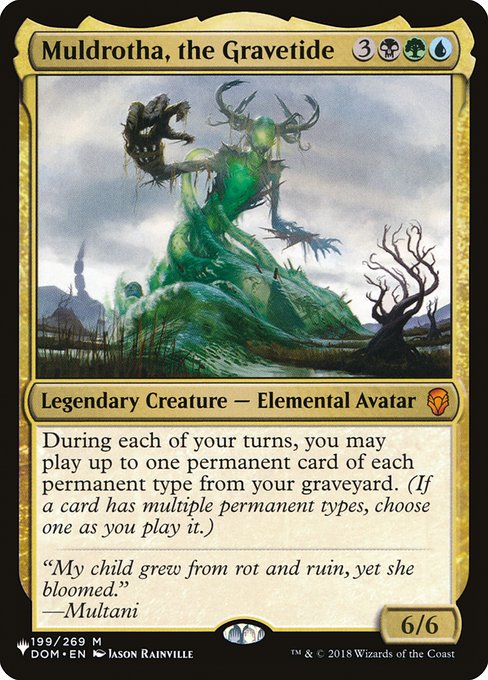 Muldrotha, the Gravetide (The List) Light Play