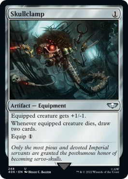 Skullclamp (Surge Foil) (Universes Beyond: Warhammer 40K) Light Play Foil