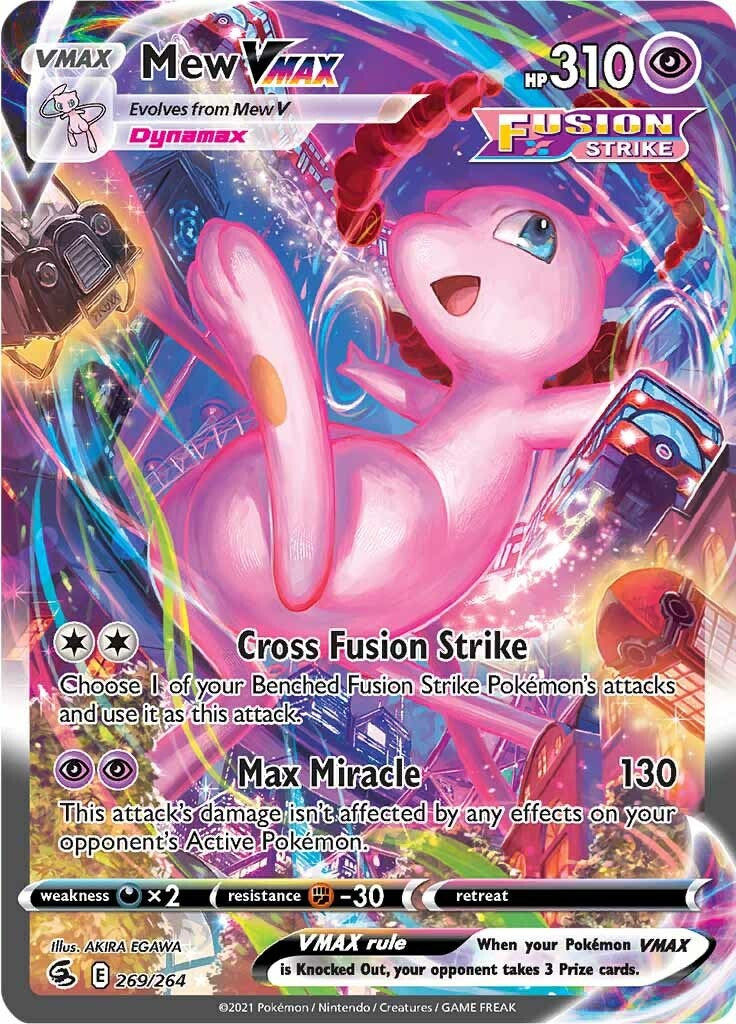 Mew VMAX (Alternate Art Secret) [SWSH08 - 269/264]