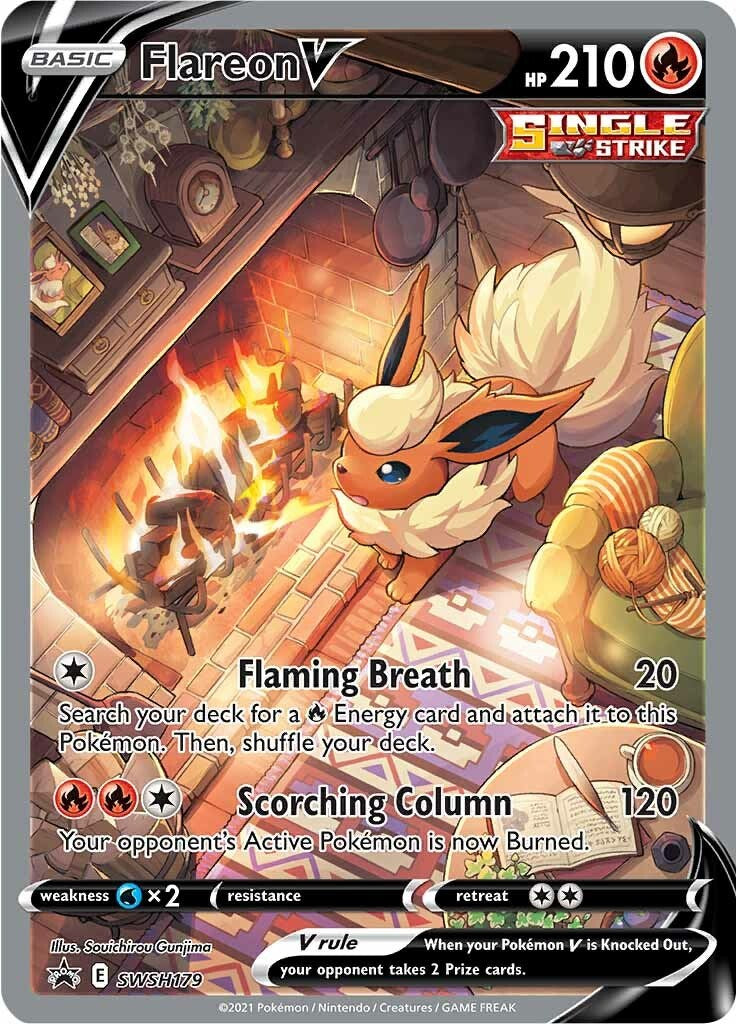 Flareon V - SWSH179 [SWSD - 179]