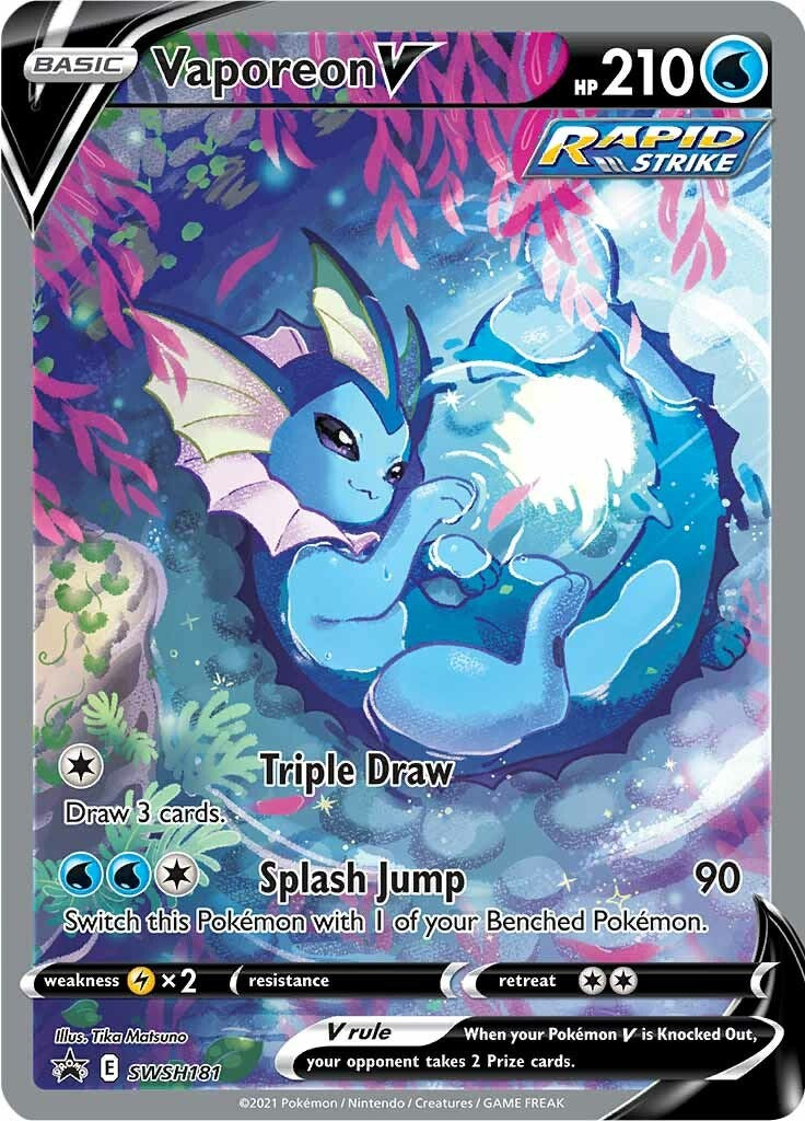 Vaporeon V - SWSH181 [SWSD - 181]