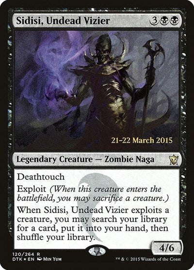 Sidisi, Undead Vizier (Promos: Prerelease Cards) Light Play Foil