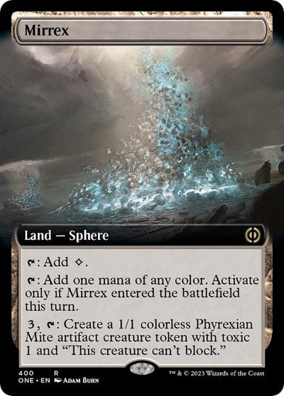 Mirrex (Extended Art) (Phyrexia: All Will Be One) Light Play Foil