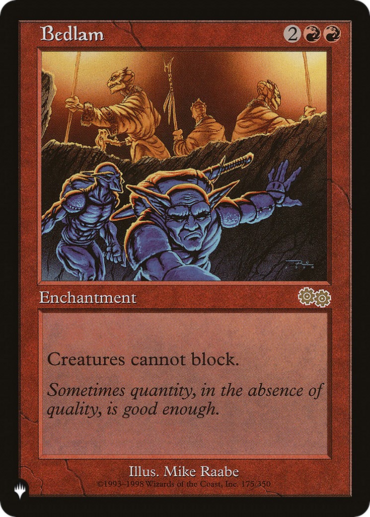 Bedlam [LIST - 175/350]