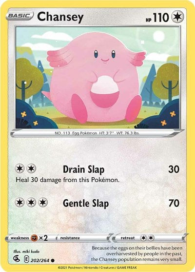 Chansey (SWSH08: Fusion Strike) Light Play