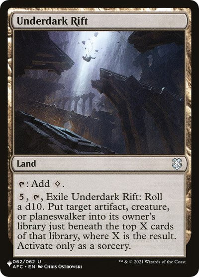 Underdark Rift (The List) Light Play