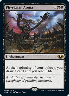 Phyrexian Arena (Commander Collection: Black) Light Play Foil