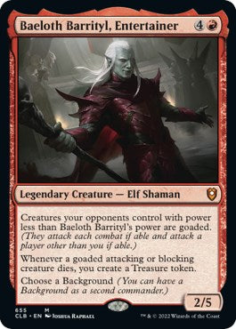 Baeloth Barrityl, Entertainer [CLB - 655]