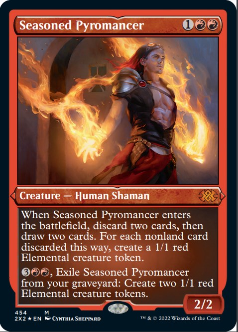 Seasoned Pyromancer (Foil Etched) [2X2 - 454]