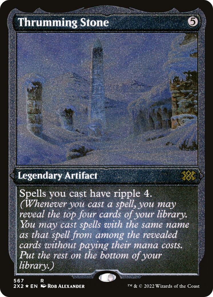 Thrumming Stone (Foil Etched) [2X2 - 567]