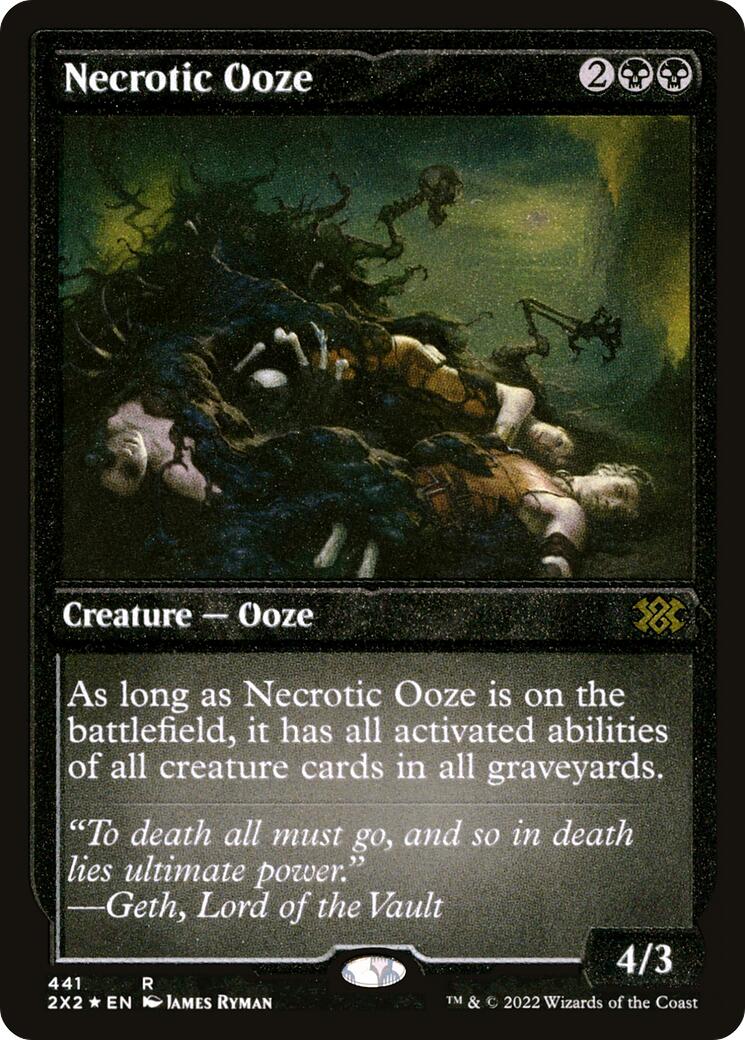 Necrotic Ooze (Foil Etched) [2X2 - 441]