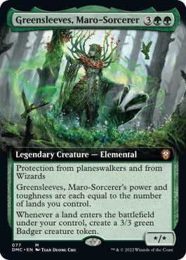 Greensleeves, Maro-Sorcerer (Extended Art) [DMC - 77]