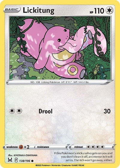 Lickitung (SWSH11: Lost Origin) Light Play