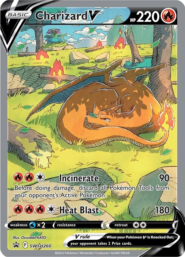 Charizard V - SWSH260 [SWSD - 260]