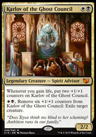 Karlov of the Ghost Council (Commander 2015) Light Play