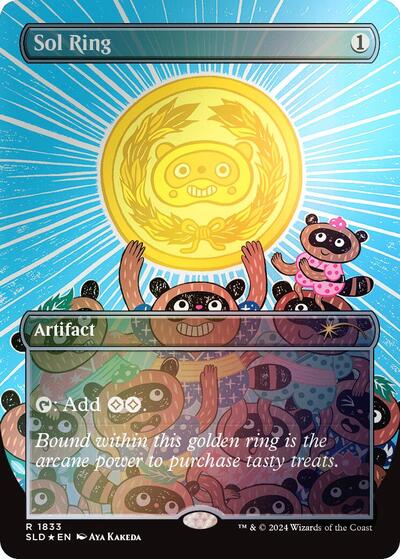 Sol Ring (1833) (Rainbow Foil) (Secret Lair) Near Mint Foil