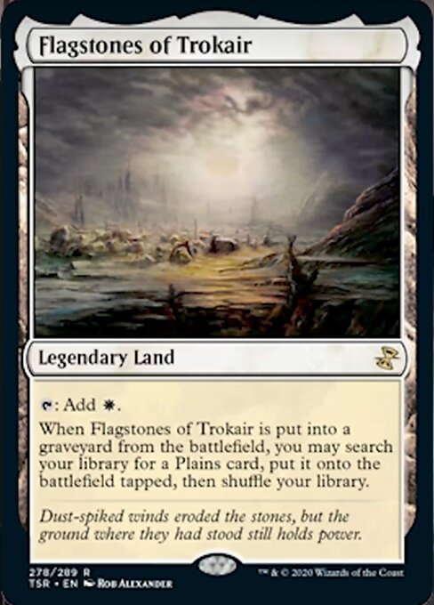 Flagstones of Trokair (Time Spiral Remastered) Light Play Foil