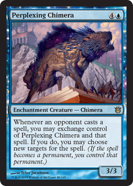 Perplexing Chimera (Born of the Gods) Light Play Foil