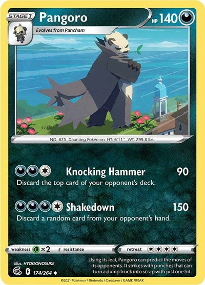 Pangoro (SWSH08: Fusion Strike) Light Play